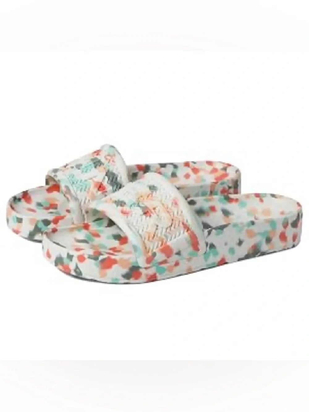 NWT  Hunter Original Bloom Algae Marble Lightweight Slide Sandals Mens 11